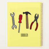 Illustration des outils de menuiserie (Dos)