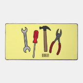 Illustration des outils de menuiserie (Recto)