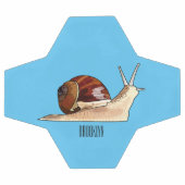 Illustration d'escargot (Plat)