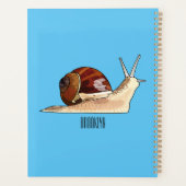 Illustration d'escargot (Dos)