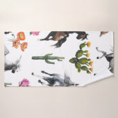 Illustration dessinée à la main. Motif sans coutur (Serviette de bain)