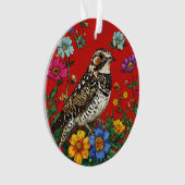 Illustration détaillée d'un oiseau grive (devant)