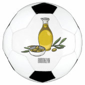 Illustration d'huile d'olive (Devant)