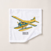 Illustration d'hydravion (Gant de toilette)