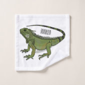 Illustration d'Iguana (Gant de toilette)