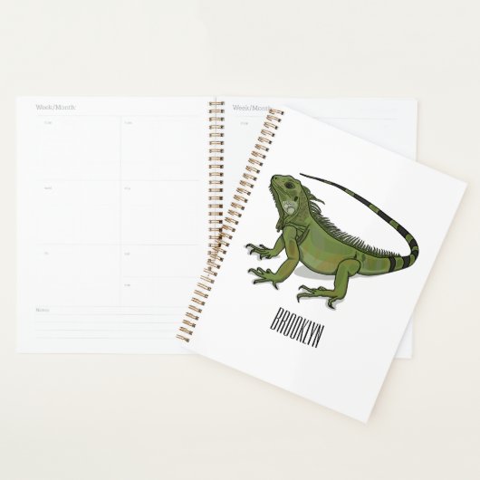 Illustration d'Iguana (Devant avec enveloppe)