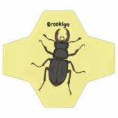 Illustration d'insecte lucane (Plat)