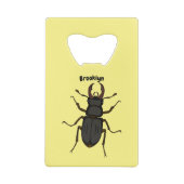 Illustration d'insecte lucane cerf (Dos)