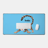 Illustration d'ocelot mignon (Clavier et souris)