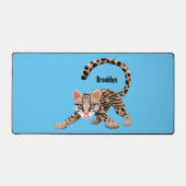 Illustration d'ocelot mignon (Recto)