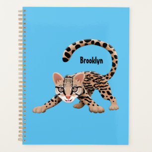 Illustration d'ocelot mignon
