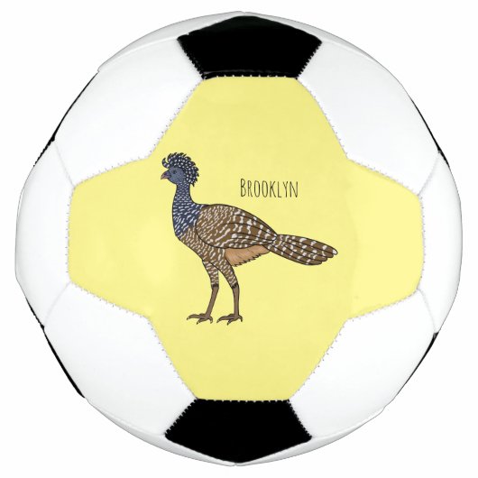 Illustration d'oiseau de curassow (Devant)