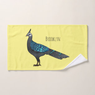 Illustration d'oiseau de faisan paon de Palawan