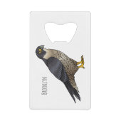 Illustration d'oiseau de faucon pèlerin (Devant)