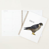 Illustration d'oiseau de faucon pèlerin (Devant avec enveloppe)