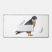 Illustration d'oiseau de faucon pèlerin (Clavier et souris)