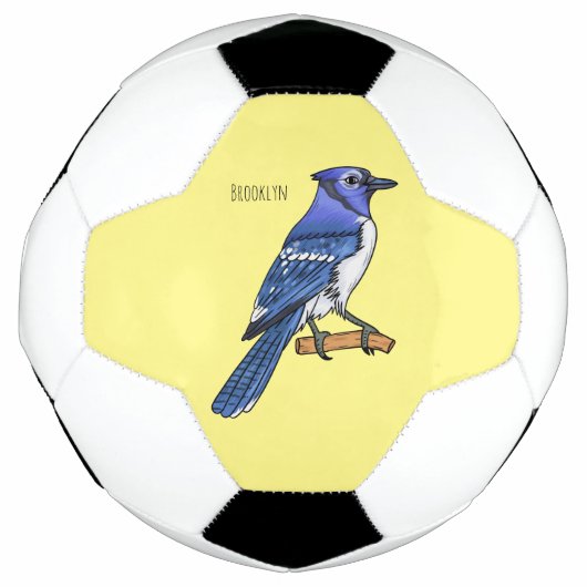 Illustration d'oiseau de jay bleu (Devant)