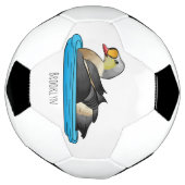 Illustration d'oiseau de l'eider King (Tourné)