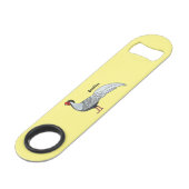 Illustration d'oiseau faisan d'argent (Dos Angle)