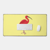 Illustration d'oiseau Scarlet ibis (Clavier et souris)