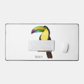 Illustration d'oiseau toucain à bec de Keel (Clavier et souris)