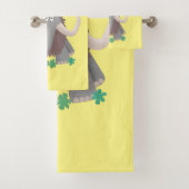 Illustration drôle de mammouth laineux (En situation)