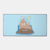 Illustration drôle de morse joyeux (Recto)