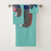 Illustration drôle de piranha affamée (En situation)