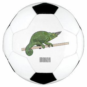 Illustration du caméléon de Jackson