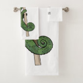 Illustration du caméléon de Jackson (En situation)