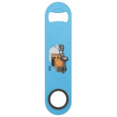 Illustration du camion de mélange de béton (Devant)