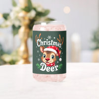 Illustration du cerf de Noël mignon