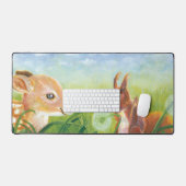 Illustration du cerf Fawn et de l'écureuil (Clavier et souris)