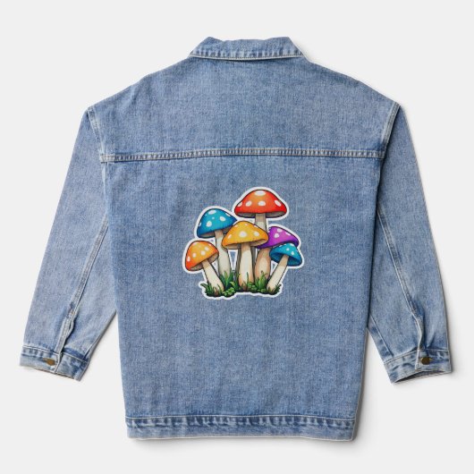 Illustration du champignon transparent (Verso)