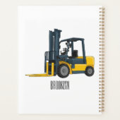 Illustration du chariot élévateur (Dos)