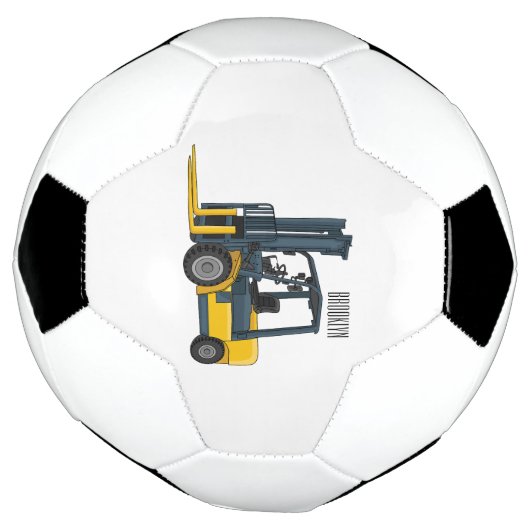 Illustration du chariot élévateur (Tourné)