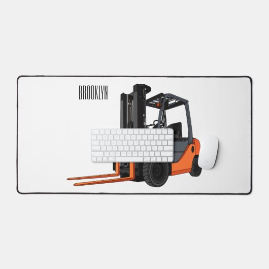 Illustration du chariot élévateur (Clavier et souris)