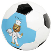 Illustration du chef mignon lion (3/4)