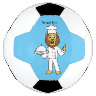 Illustration du chef mignon lion