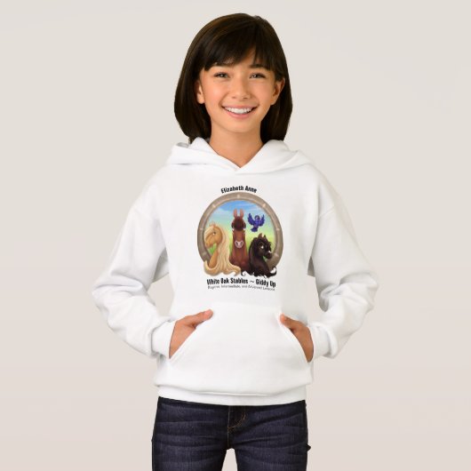 Illustration du cheval et du poney (Devant entier)