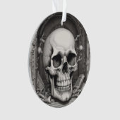 Illustration du crâne (devant)