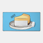 Illustration du dessin animé Cheesecake (Clavier et souris)