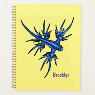 Illustration du dragon bleu des limaces de mer
