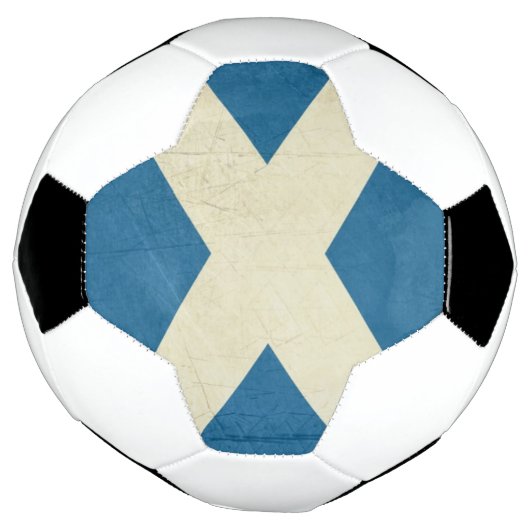 Illustration du drapeau écossais Grunge (Tourné)