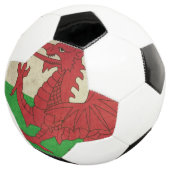Illustration du drapeau Grunge Welsh Dragon (3/4)