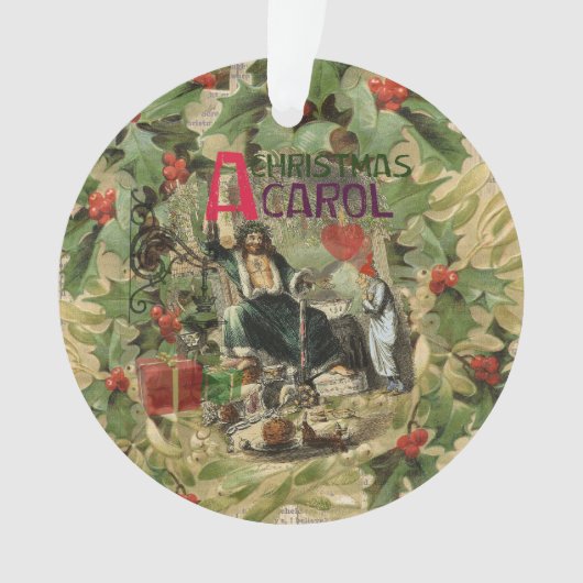 Illustration du Fantôme de Noël Présent Scrooge (devant)