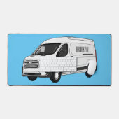 Illustration du fourgon de livraison (Clavier et souris)