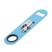 Illustration du fourgon de livraison (Dos Angle)