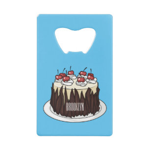 Illustration du gâteau de la Forêt-Noire