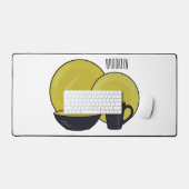 Illustration du jeu de produits de table (Clavier et souris)